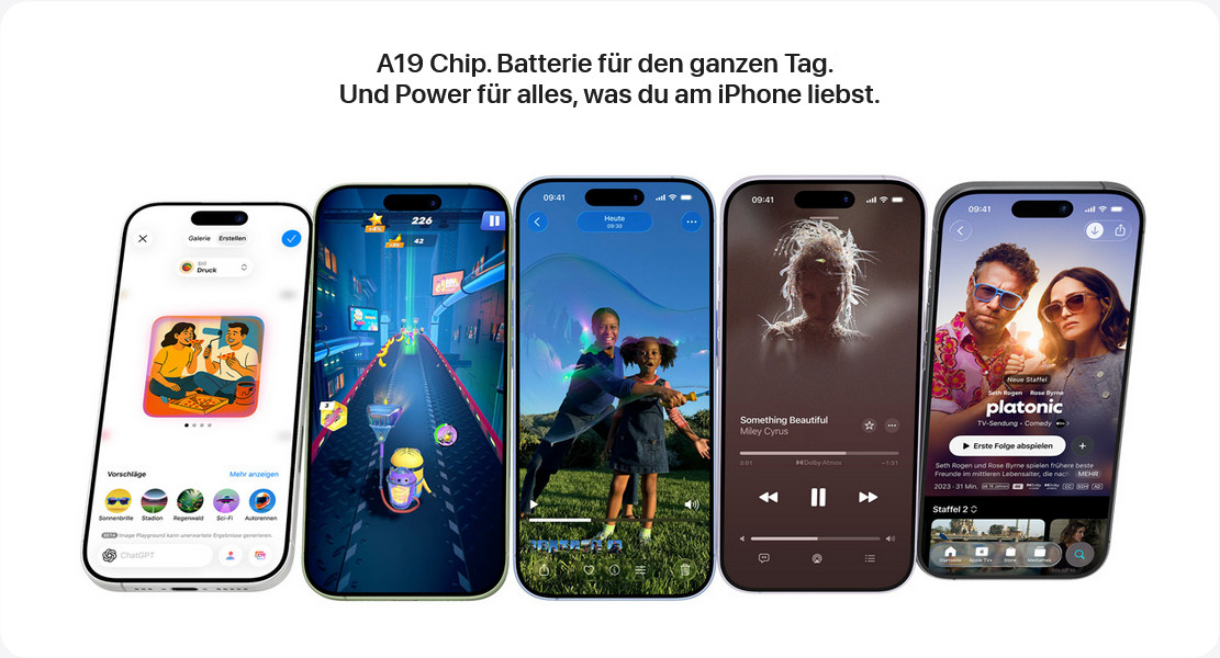 Apple A19 Chip im iPhone 17 mit verbesserter Energieeffizie, Batterie für den ganzen Tag