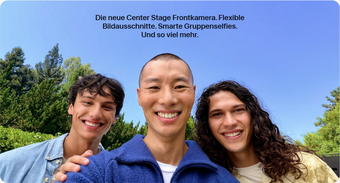 iPhone 17 Frontkamera mit Center Stage Funktion