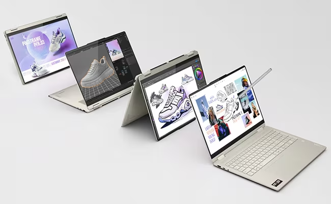 Notebook, Tablet und Zeltmodus Lenovo Yoga 7 2-in-1 360°