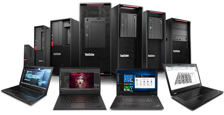 Lenovo Workstation Familie Übersicht