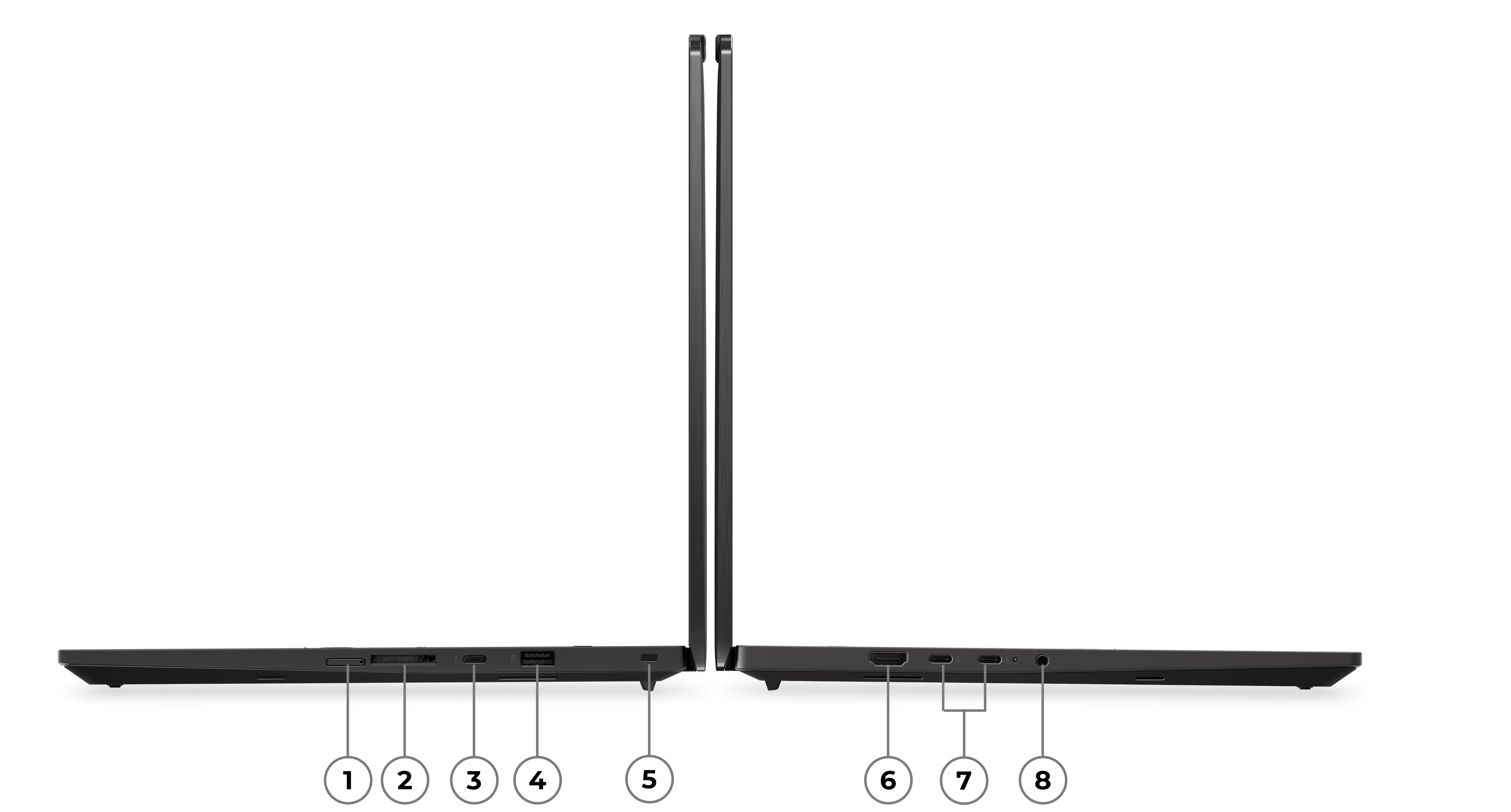Übersicht Schnittstellen Lenovo ThinkPad T1G Gen 9