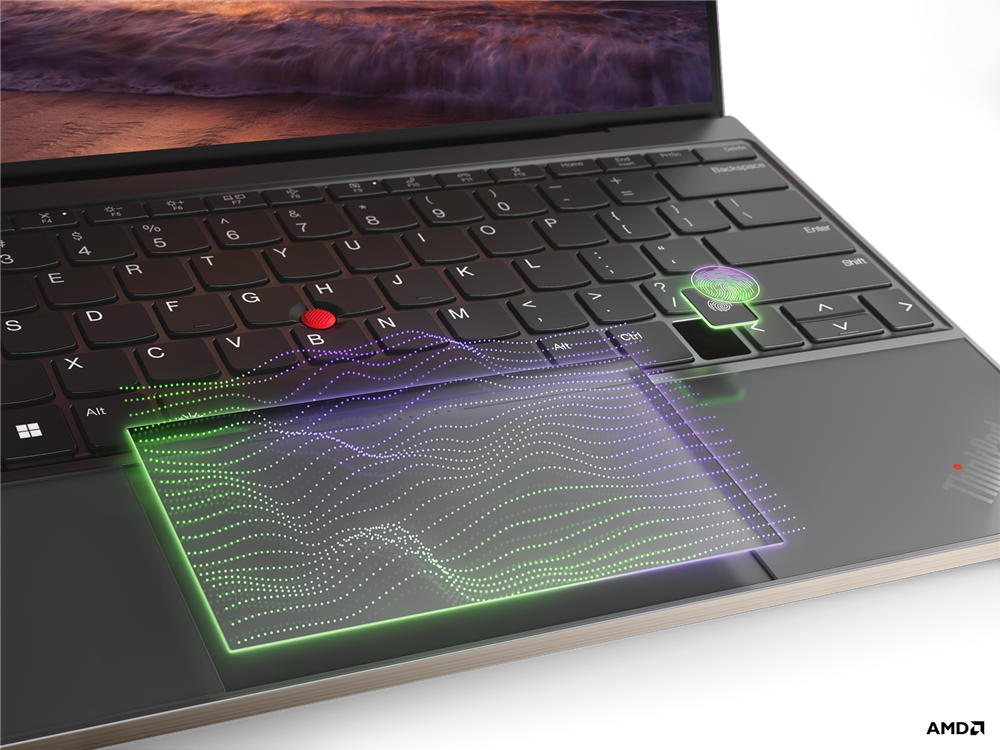 Lenovo ThinkPad Z13 Touchpad Fingerprint 