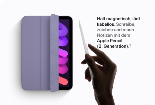 Apple iPad mini Gen.6 (2021) 8,3 - Wi-Fi only - 64 GB - Violett MK7R3FD/A