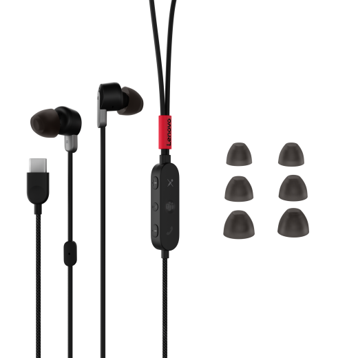 Lenovo Go USB-C ANC In-Ear Headphones