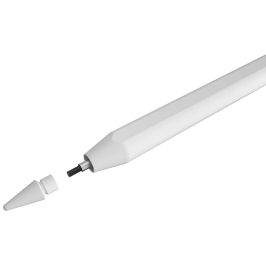 DEQSTER PENCIL Lite Ersatzspitzen/ Doppelpack (2 Stk.), weiß