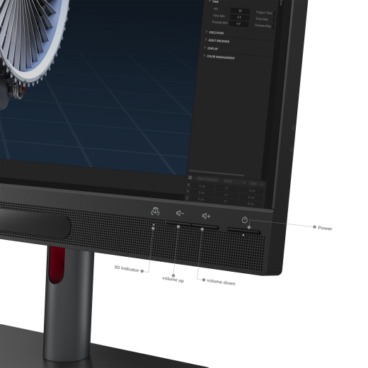 Lenovo ThinkVision 27 3D 63F1UAT3EU