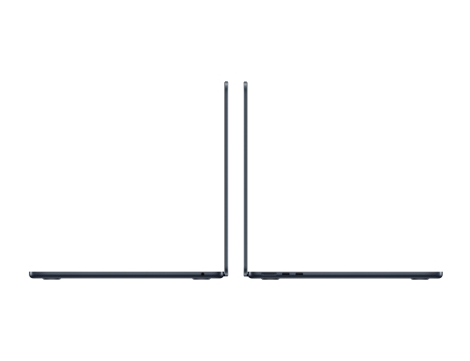 MacBook Air 13,6" M4 2025 Chip mit 10‑Core CPU, 10‑Core GPU und 16‑Core Neural Engine, Midnight, 512 GB SSD