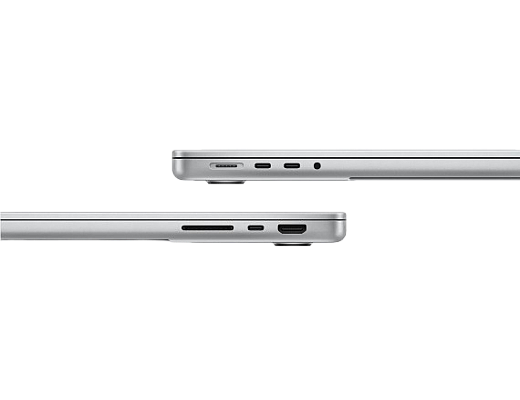 Apple MacBook Pro 14" (2025) M5 10-Core CPU, 10‑Core GPU, 1 TB SSD, 16 GB RAM, Silber MDE54D/A