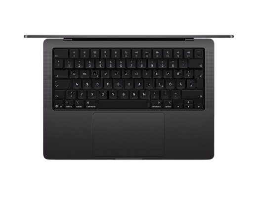 Apple MacBook Pro 14" (2025) M5 10-Core CPU, 10‑Core GPU, 1 TB SSD, 24 GB RAM, Space Schwarz MDE34D/A