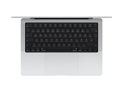 Apple MacBook Pro 14" (2025) M5 10-Core CPU, 10‑Core GPU, 1 TB SSD, 24 GB RAM, Silber MDE64D/A