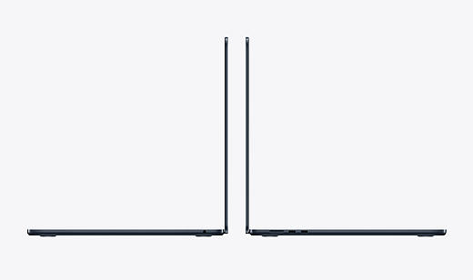 MacBook Air 15,3" M5 2026 Chip mit 10‑Core CPU, 10‑Core GPU und 16‑Core Neural Engine, Midnight 512 GB SSD