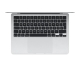 MacBook Air 13,6" M4 2025 Chip mit 10‑Core CPU, 10‑Core GPU und 16‑Core Neural Engine, Silver 512 GB SSD