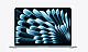 MacBook Air 13,6" M5 2026 Chip mit 10‑Core CPU, 8‑Core GPU und 16‑Core Neural Engine, Himmelblau 512 GB SSD