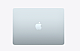 MacBook Air 13,6" M5 2026 Chip mit 10‑Core CPU, 8‑Core GPU und 16‑Core Neural Engine, Himmelblau 512 GB SSD