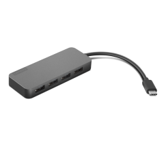 Lenovo USB-C to 4 Port USB-A Hub 4X90X21427