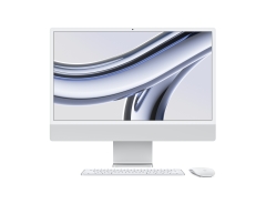 Apple iMac 24 Retina 4,5K 2023 M3/8/512GB 10C GPU Silber MQRK3D/A
