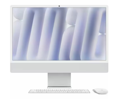 iMac 24" Apple M4 Chip 10-Core CPU / 10-Core GPU / 16 GB RAM, 512 GB SSD, 4.5K Retina Display, Silber