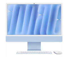 iMac 24" Apple M4 Chip 10-Core CPU / 10-Core GPU / 16 GB RAM, 256GB SSD, 4.5K Retina Display, Blau