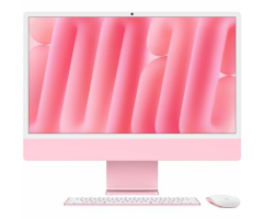iMac 24" Apple M4 Chip 10-Core CPU / 10-Core GPU / 16 GB RAM, 256GB SSD, 4.5K Retina Display, Rosa
