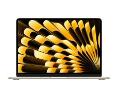 MacBook Air 13,6" M4 2025 Chip mit 10‑Core CPU, 10‑Core GPU und 16‑Core Neural Engine, Starlight, 512 GB SSD